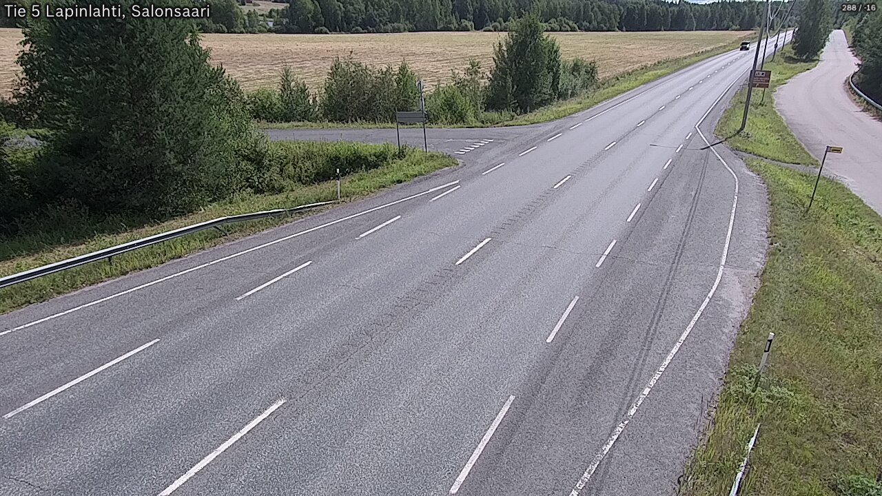 Kelikamerat Kuva Tie 5 Lapinlahti, Salonsaari, Lapinlahti, Pohjois-Savo