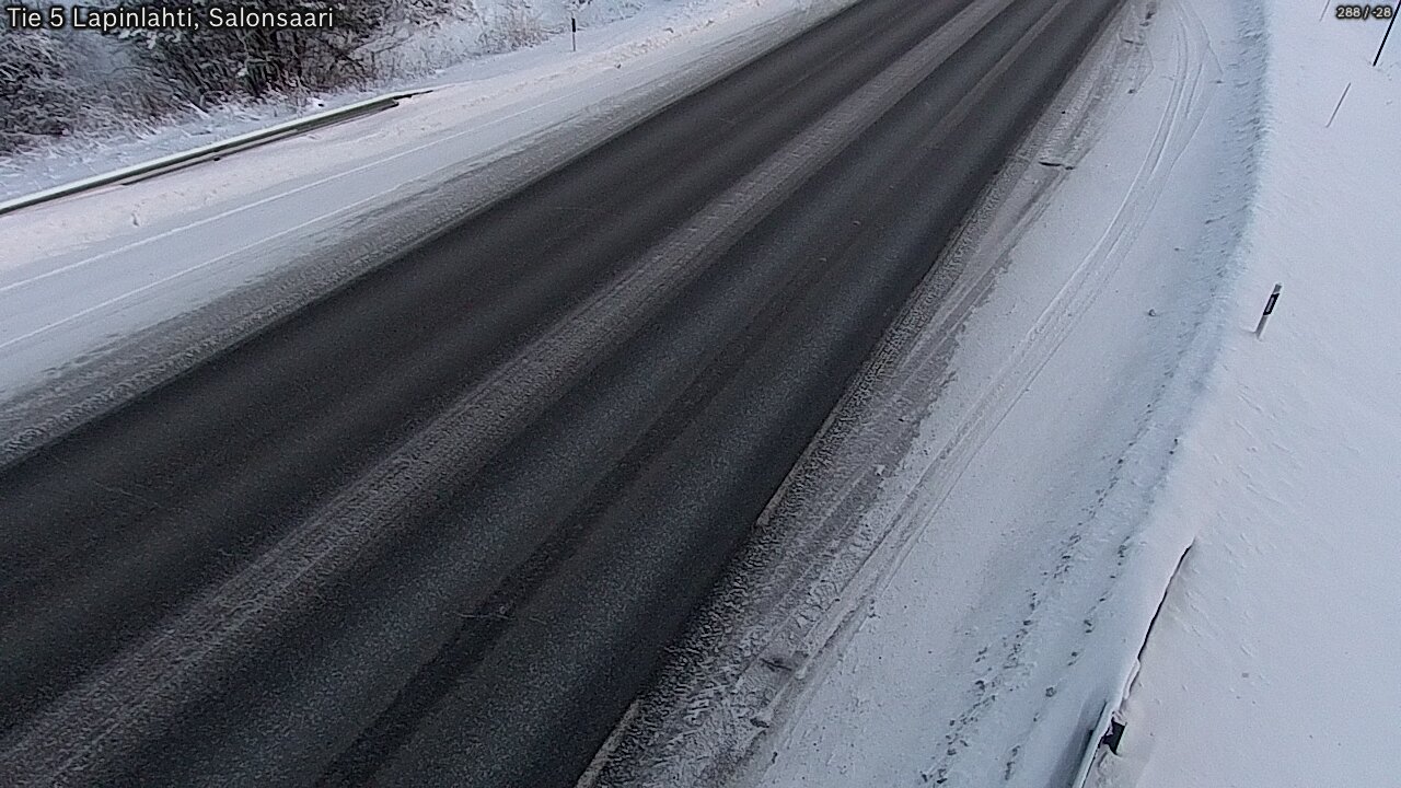 Weather Camera Image Road 5 Lapinlahti, Salonsaari, Lapinlahti, Pohjois-Savo