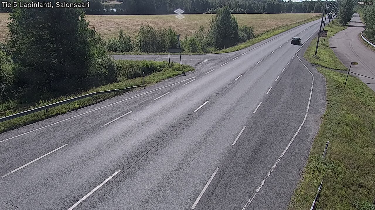 Kelikamerat Kuva Tie 5 Lapinlahti, Salonsaari, Lapinlahti, Pohjois-Savo