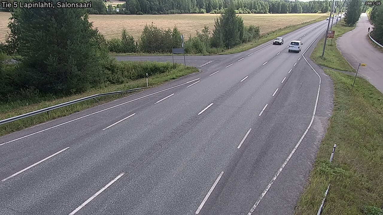 Kelikamerat Kuva Tie 5 Lapinlahti, Salonsaari, Lapinlahti, Pohjois-Savo
