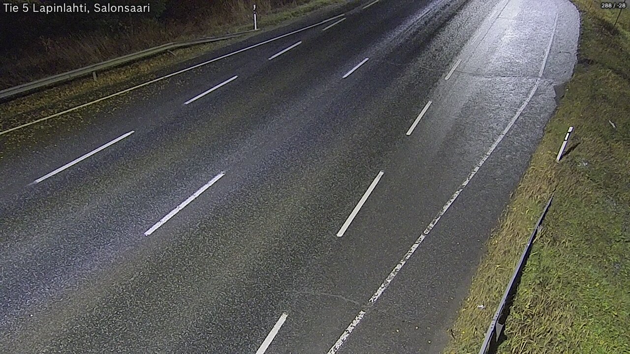 Weather Camera Image Road 5 Lapinlahti, Salonsaari, Lapinlahti, Pohjois-Savo