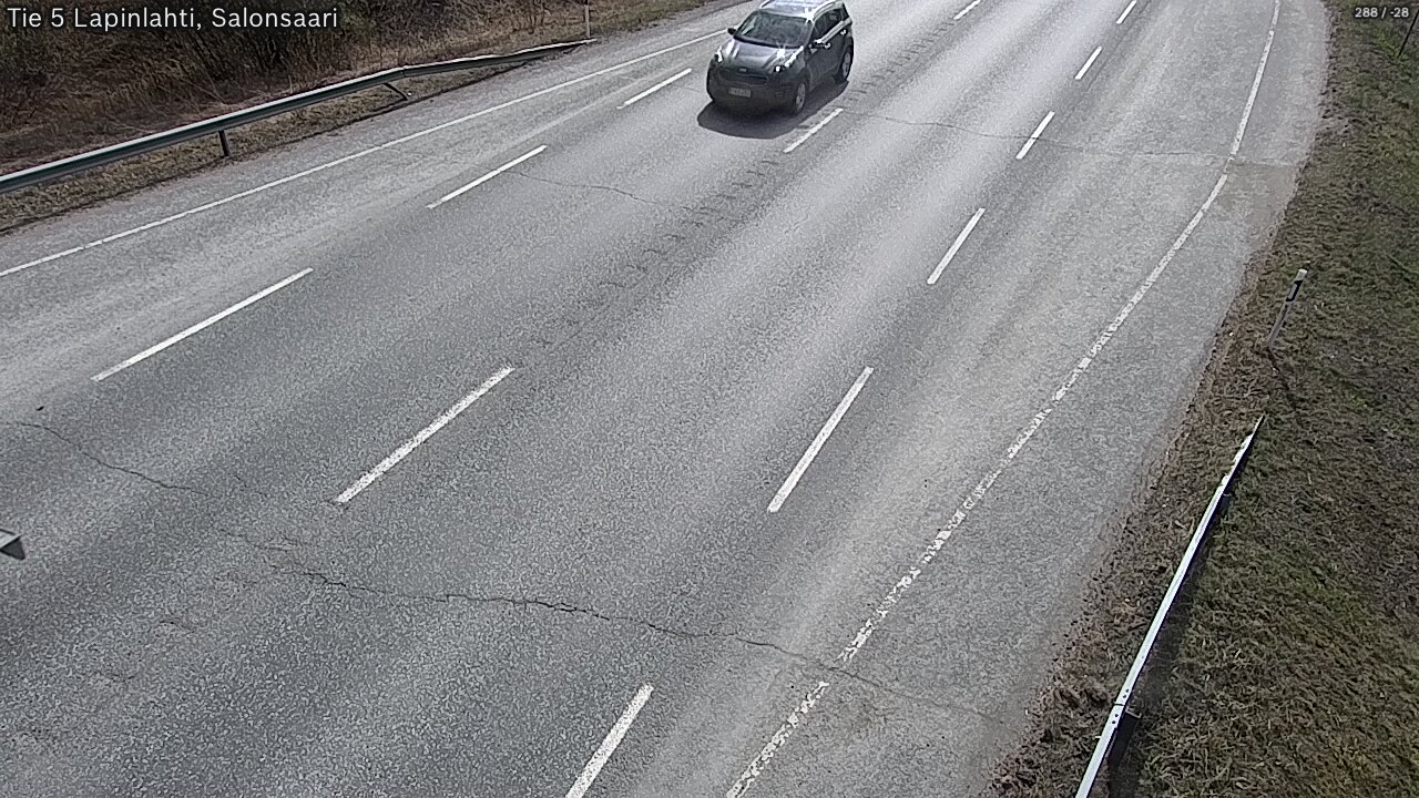 Weather Camera Image Road 5 Lapinlahti, Salonsaari, Lapinlahti, Pohjois-Savo