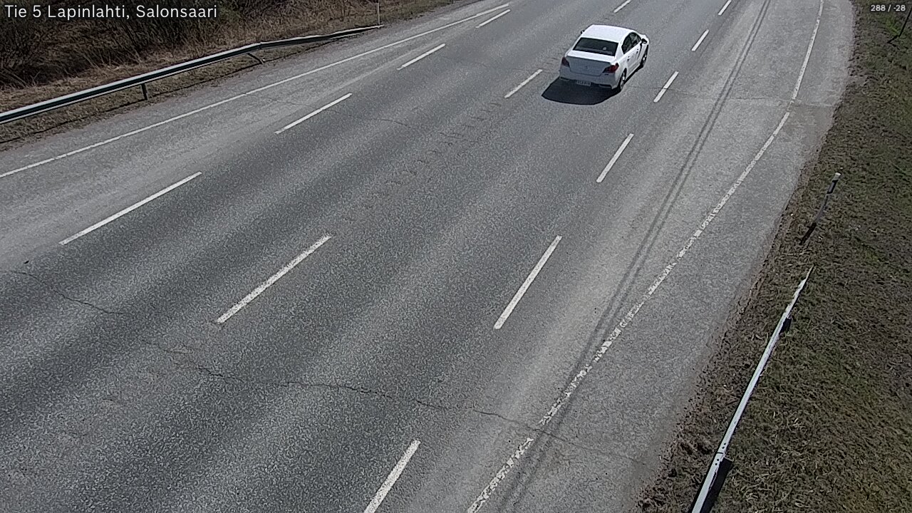 Weather Camera Image Road 5 Lapinlahti, Salonsaari, Lapinlahti, Pohjois-Savo