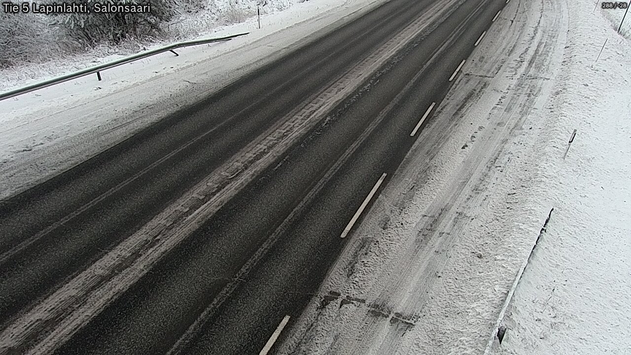 Kelikamerat Kuva Tie 5 Lapinlahti, Salonsaari, Lapinlahti, Pohjois-Savo