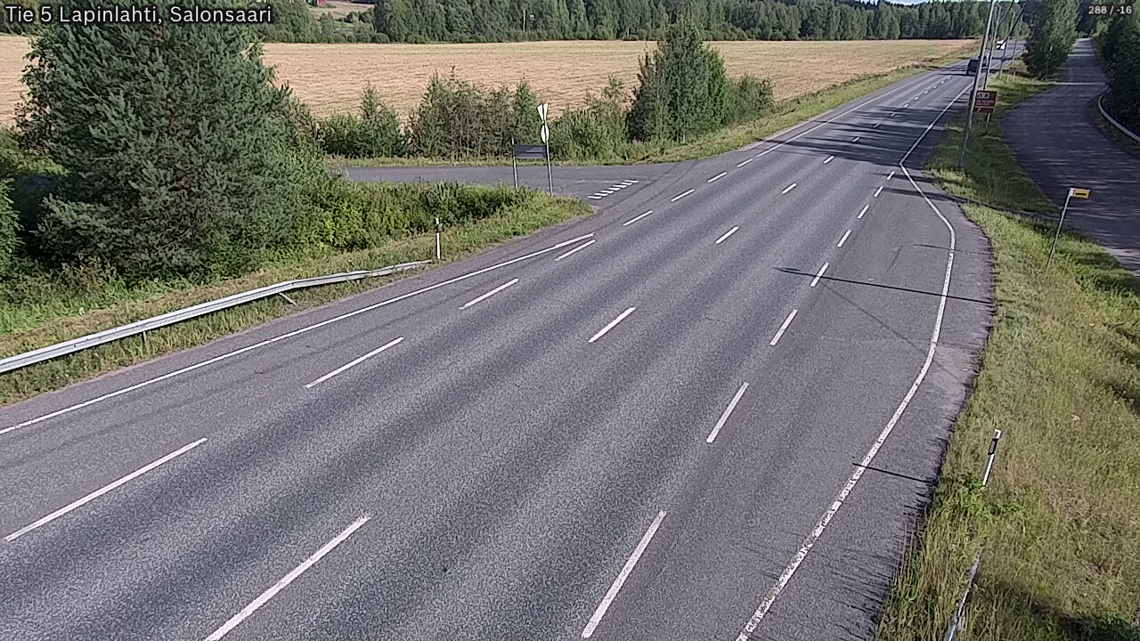 Kelikamerat Kuva Tie 5 Lapinlahti, Salonsaari, Lapinlahti, Pohjois-Savo