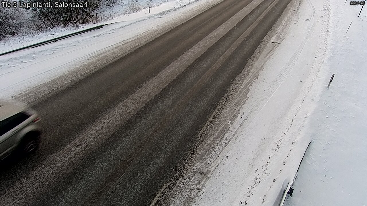 Weather Camera Image Road 5 Lapinlahti, Salonsaari, Lapinlahti, Pohjois-Savo