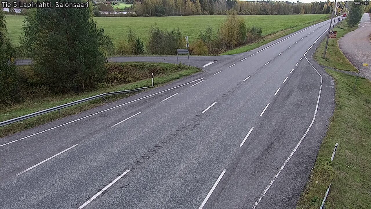 Weather Camera Image Road 5 Lapinlahti, Salonsaari, Lapinlahti, Pohjois-Savo
