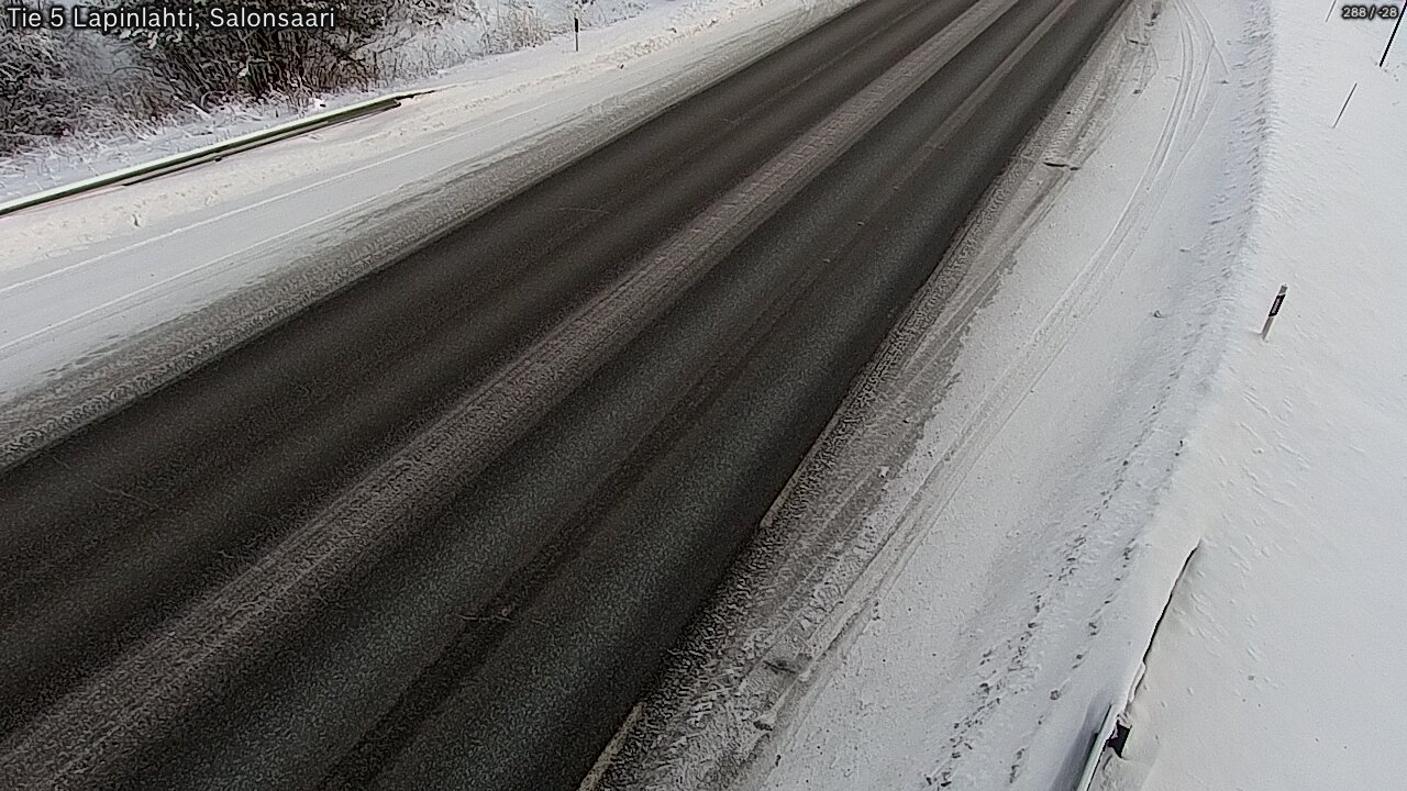 Weather Camera Image Road 5 Lapinlahti, Salonsaari, Lapinlahti, Pohjois-Savo