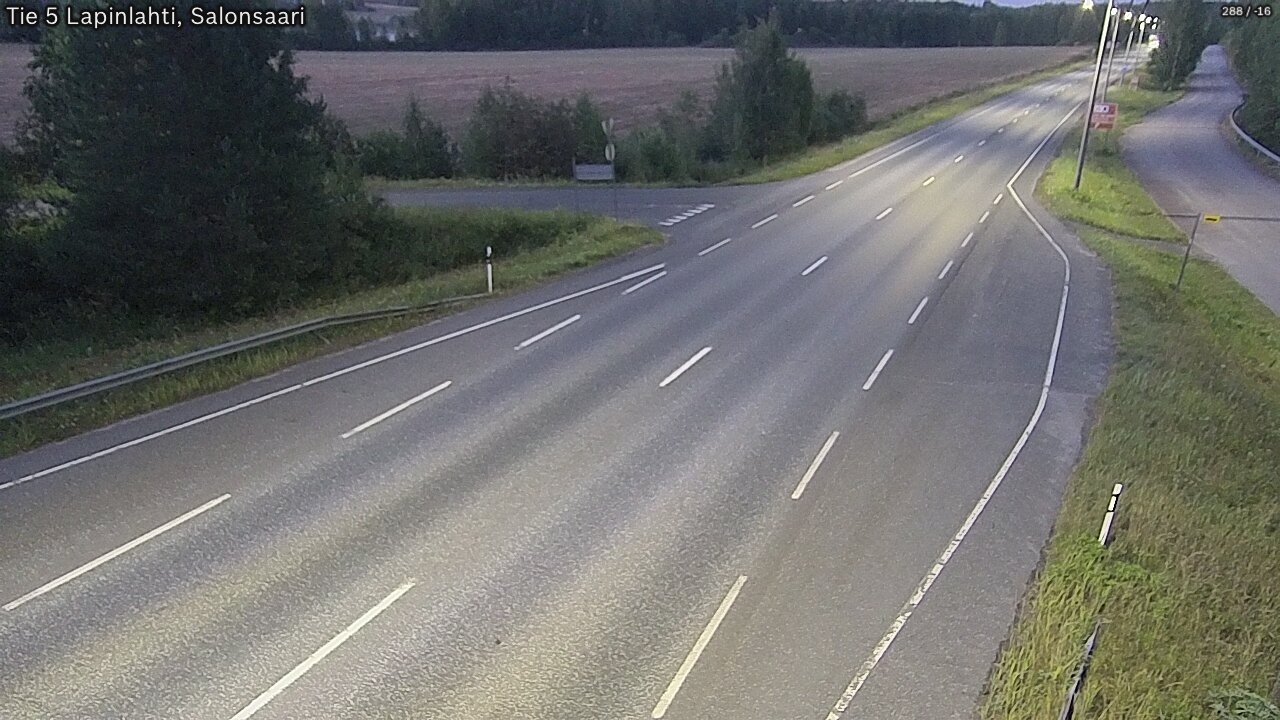 Kelikamerat Kuva Tie 5 Lapinlahti, Salonsaari, Lapinlahti, Pohjois-Savo