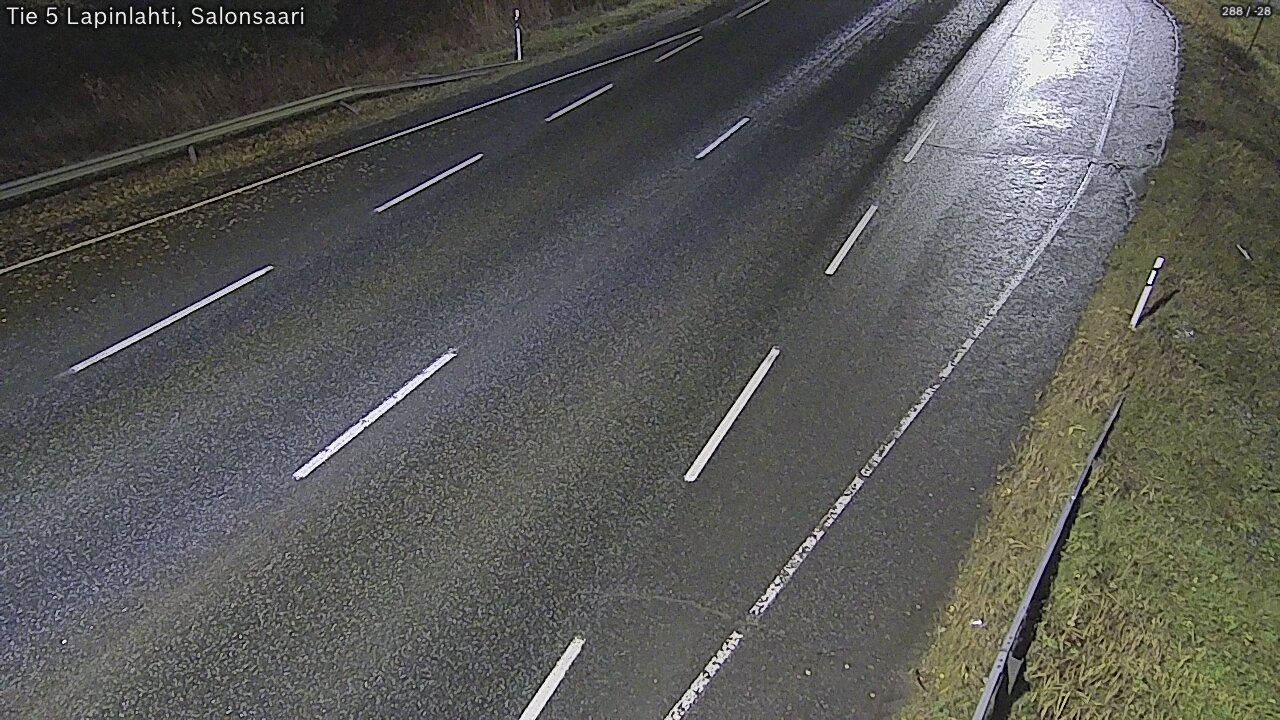 Weather Camera Image Road 5 Lapinlahti, Salonsaari, Lapinlahti, Pohjois-Savo