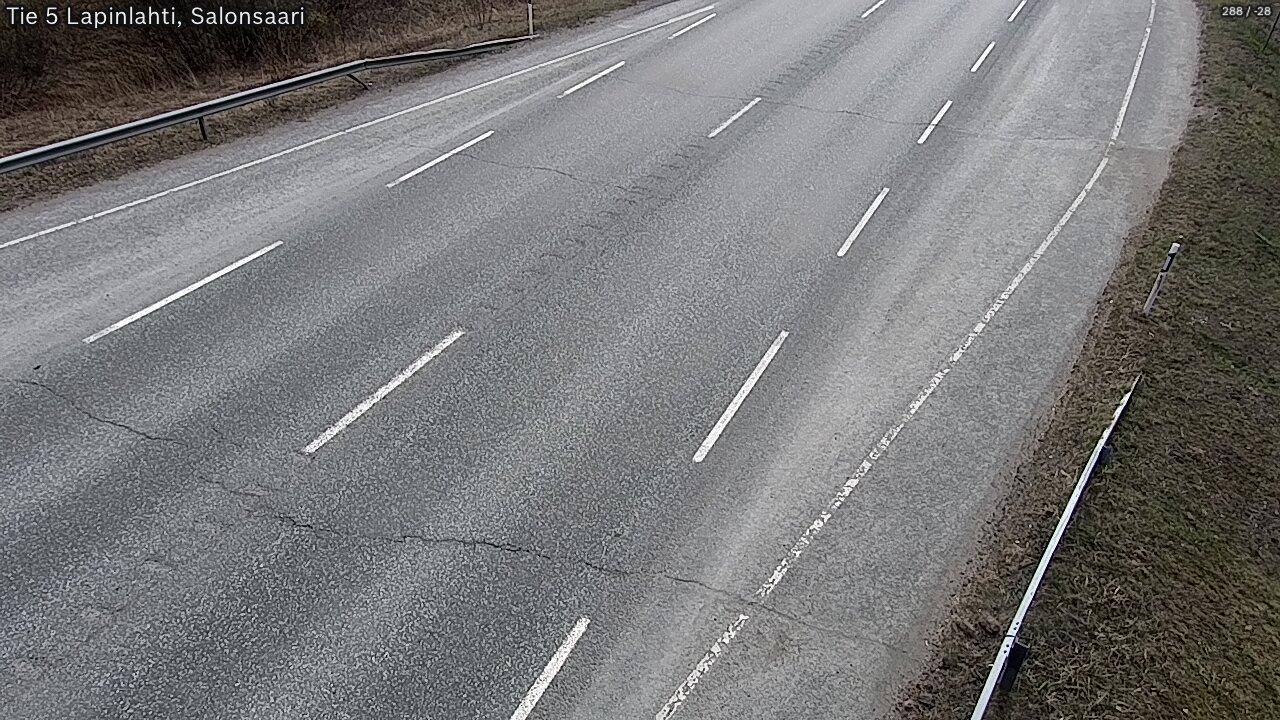 Weather Camera Image Road 5 Lapinlahti, Salonsaari, Lapinlahti, Pohjois-Savo