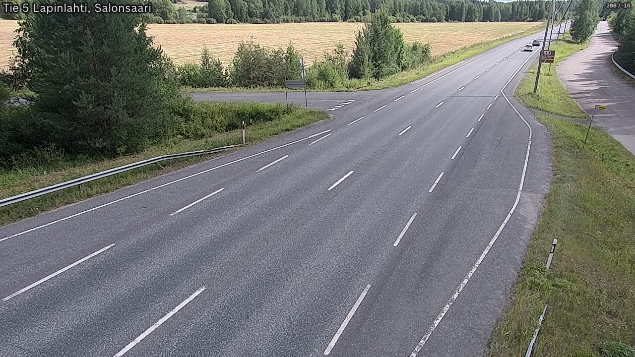 Kelikamerat Kuva Tie 5 Lapinlahti, Salonsaari, Lapinlahti, Pohjois-Savo