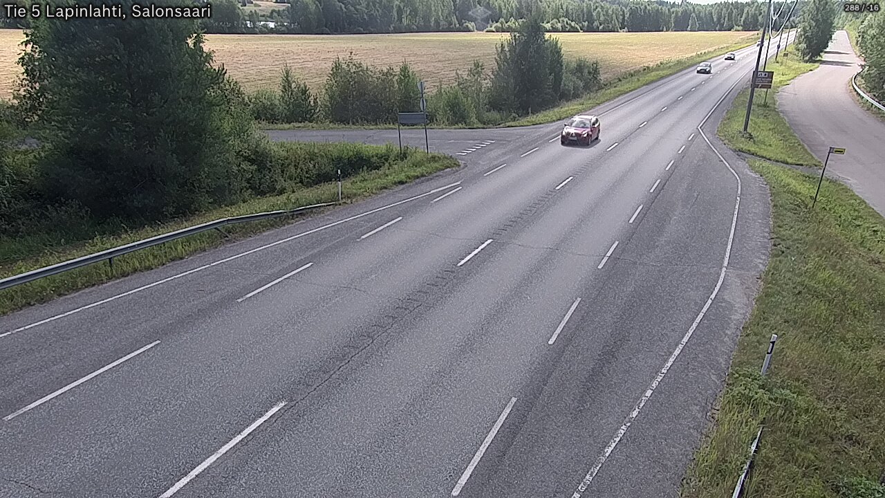 Kelikamerat Kuva Tie 5 Lapinlahti, Salonsaari, Lapinlahti, Pohjois-Savo