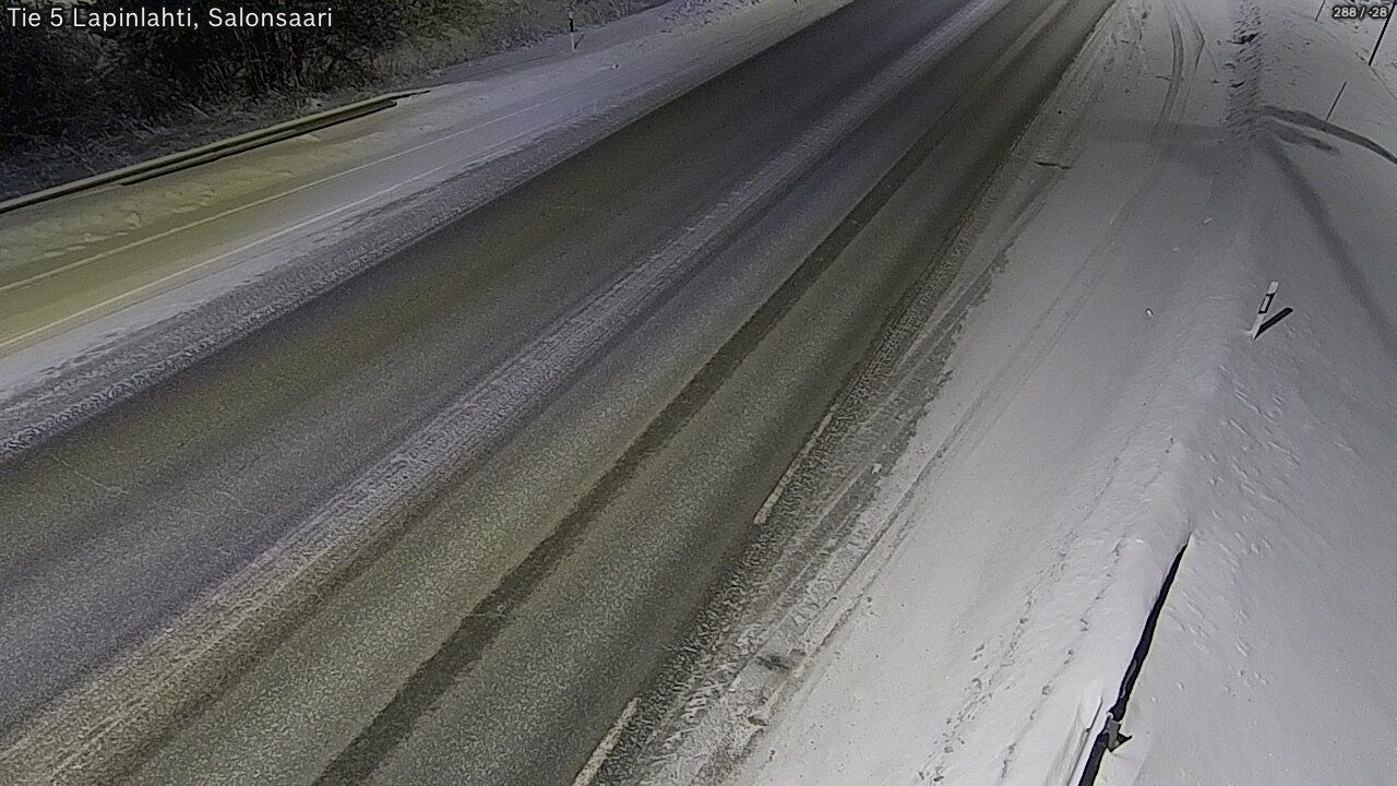 Weather Camera Image Road 5 Lapinlahti, Salonsaari, Lapinlahti, Pohjois-Savo
