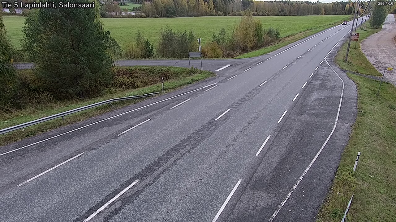 Weather Camera Image Road 5 Lapinlahti, Salonsaari, Lapinlahti, Pohjois-Savo