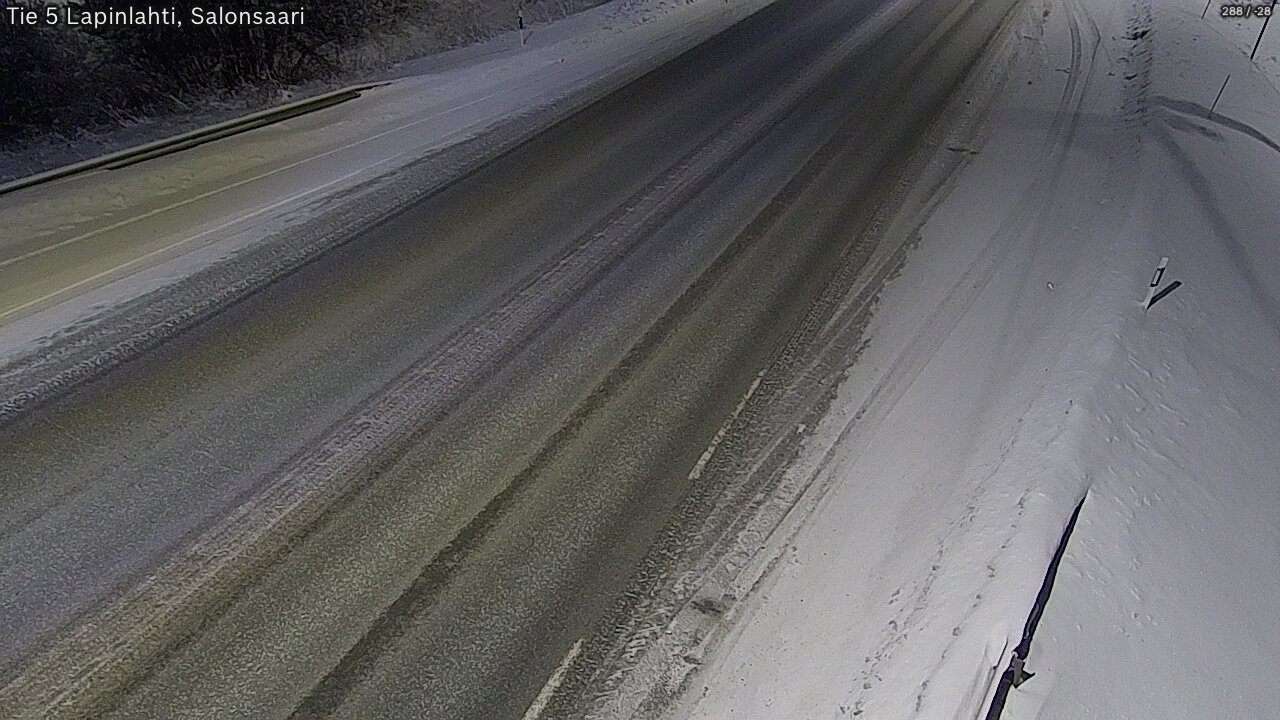 Weather Camera Image Road 5 Lapinlahti, Salonsaari, Lapinlahti, Pohjois-Savo