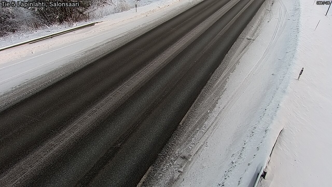 Weather Camera Image Road 5 Lapinlahti, Salonsaari, Lapinlahti, Pohjois-Savo