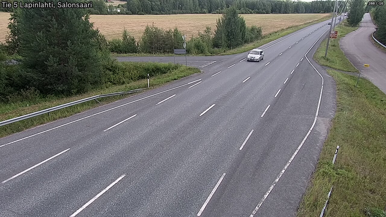 Kelikamerat Kuva Tie 5 Lapinlahti, Salonsaari, Lapinlahti, Pohjois-Savo