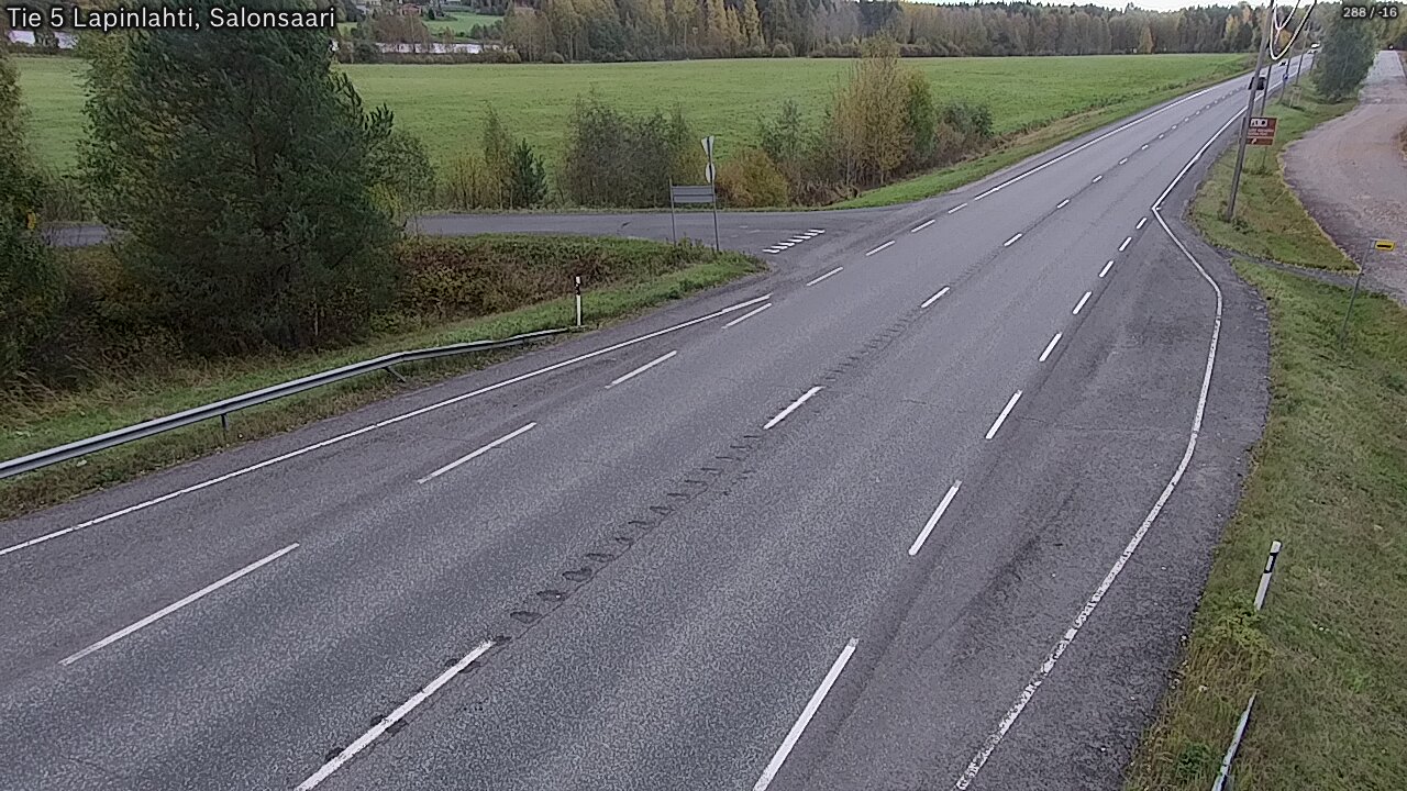 Weather Camera Image Road 5 Lapinlahti, Salonsaari, Lapinlahti, Pohjois-Savo