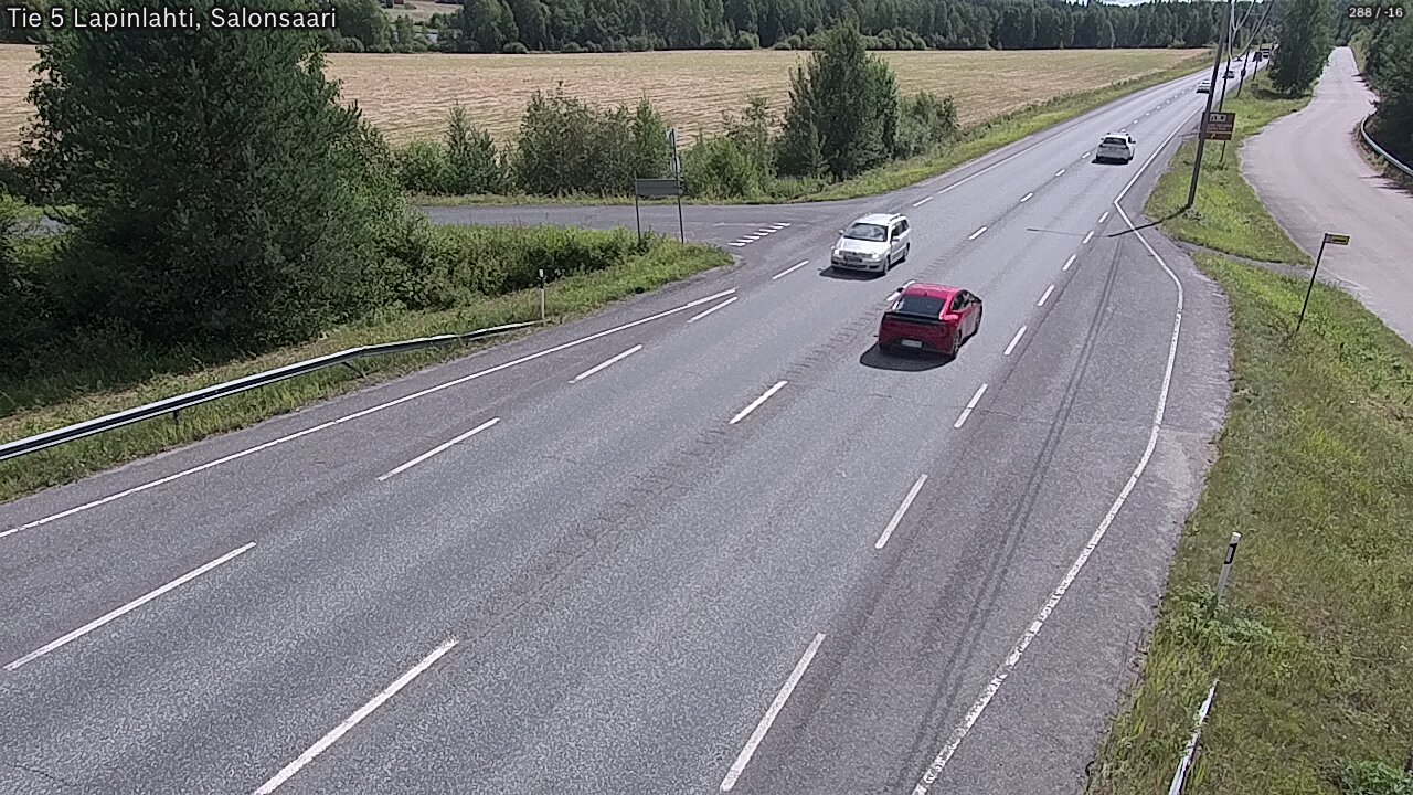 Kelikamerat Kuva Tie 5 Lapinlahti, Salonsaari, Lapinlahti, Pohjois-Savo