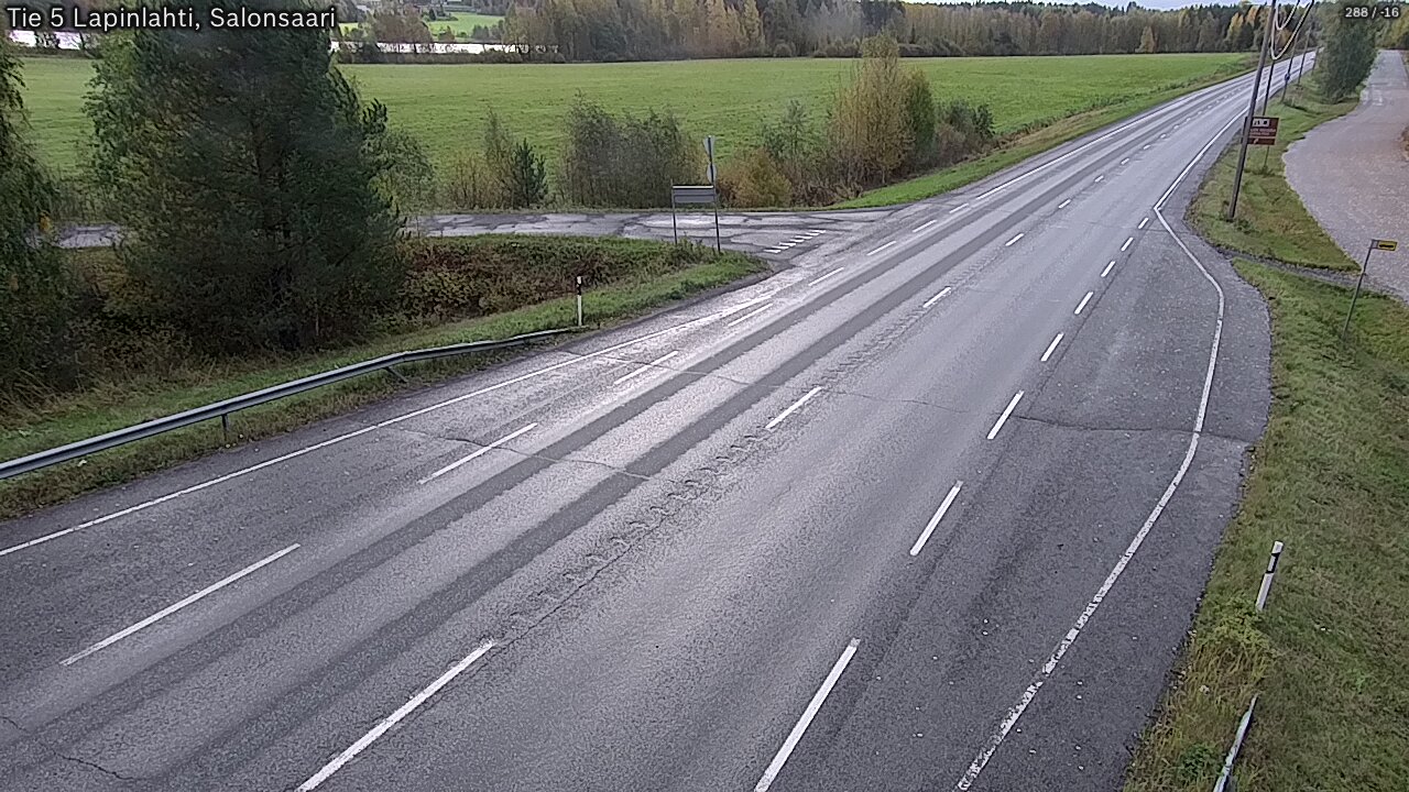 Weather Camera Image Road 5 Lapinlahti, Salonsaari, Lapinlahti, Pohjois-Savo