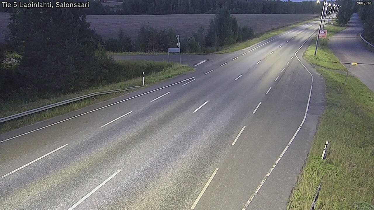 Kelikamerat Kuva Tie 5 Lapinlahti, Salonsaari, Lapinlahti, Pohjois-Savo