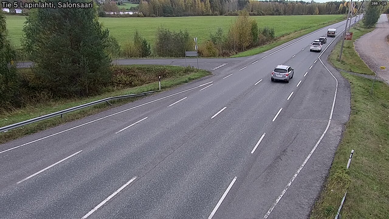Kelikamerat Kuva Tie 5 Lapinlahti, Salonsaari, Lapinlahti, Pohjois-Savo