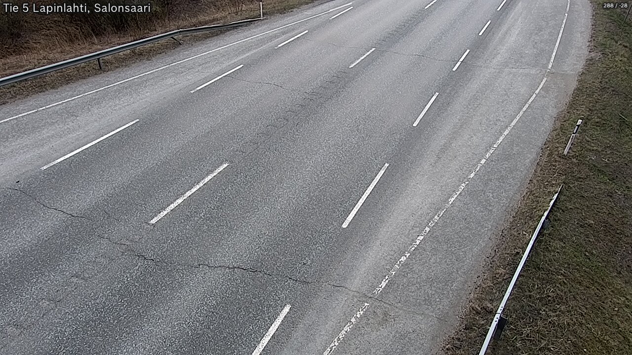 Weather Camera Image Road 5 Lapinlahti, Salonsaari, Lapinlahti, Pohjois-Savo