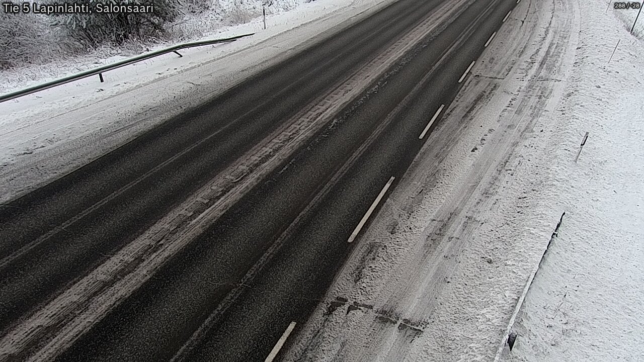 Kelikamerat Kuva Tie 5 Lapinlahti, Salonsaari, Lapinlahti, Pohjois-Savo