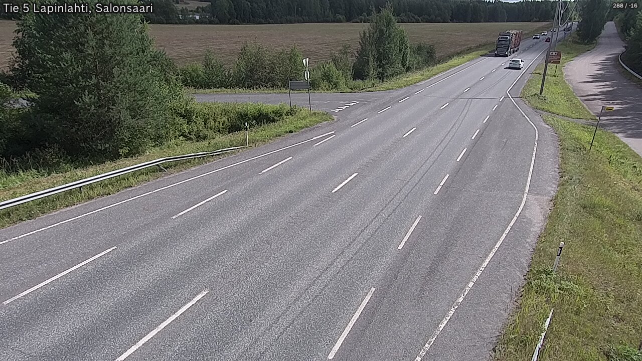 Kelikamerat Kuva Tie 5 Lapinlahti, Salonsaari, Lapinlahti, Pohjois-Savo