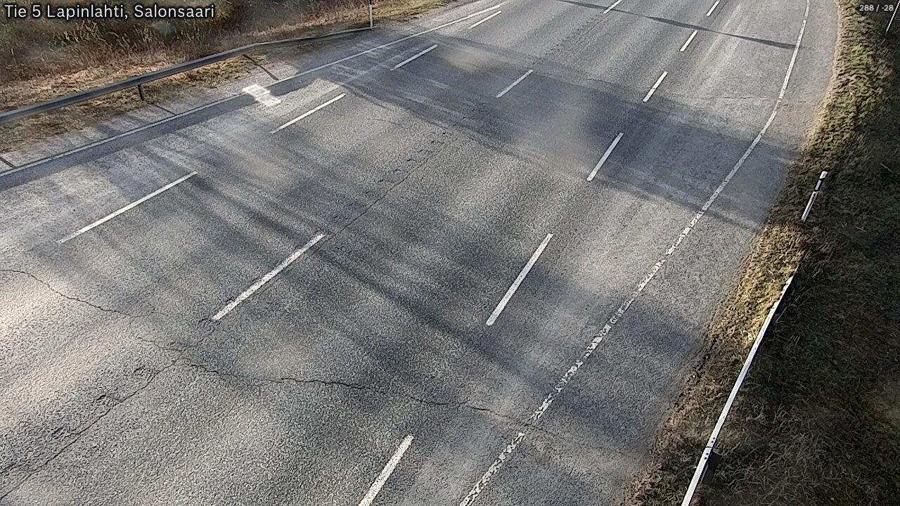 Weather Camera Image Road 5 Lapinlahti, Salonsaari, Lapinlahti, Pohjois-Savo