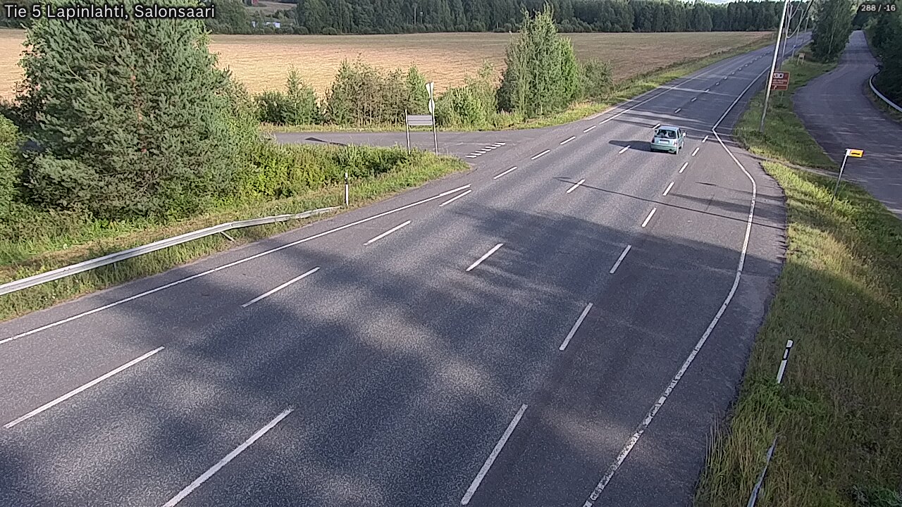 Kelikamerat Kuva Tie 5 Lapinlahti, Salonsaari, Lapinlahti, Pohjois-Savo