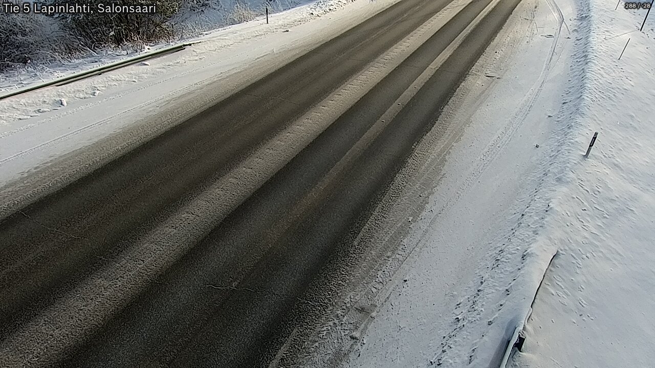 Weather Camera Image Road 5 Lapinlahti, Salonsaari, Lapinlahti, Pohjois-Savo