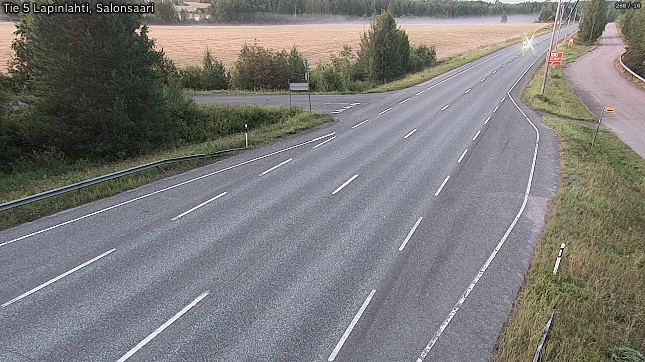 Kelikamerat Kuva Tie 5 Lapinlahti, Salonsaari, Lapinlahti, Pohjois-Savo