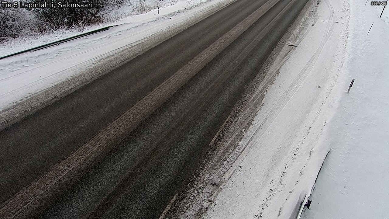 Weather Camera Image Road 5 Lapinlahti, Salonsaari, Lapinlahti, Pohjois-Savo