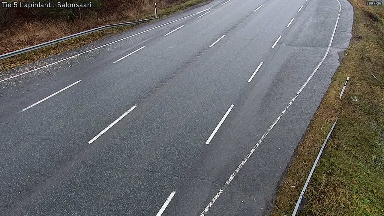 Weather Camera Image Väg 5 Lapinlax, Salonsaari, Lapinlahti, Pohjois-Savo