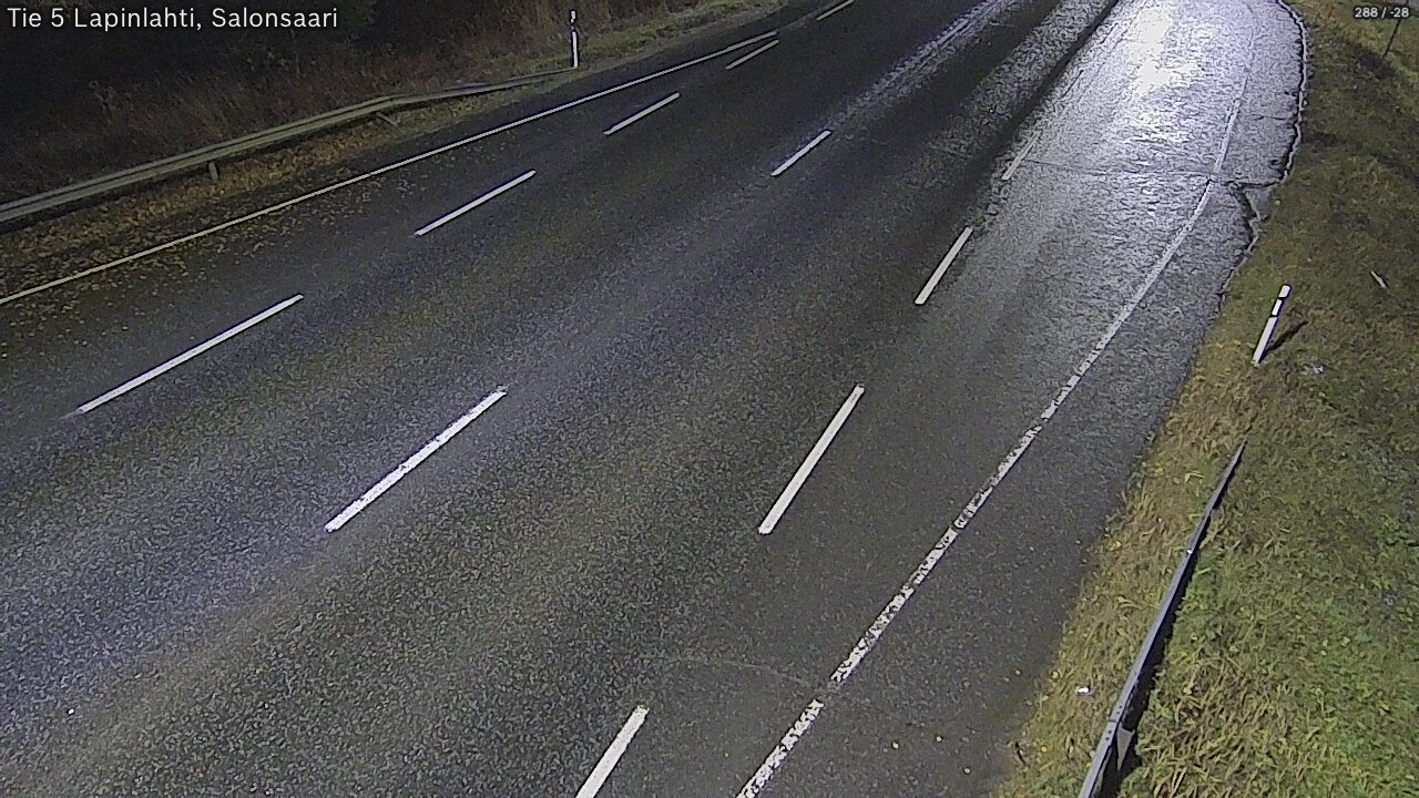 Weather Camera Image Road 5 Lapinlahti, Salonsaari, Lapinlahti, Pohjois-Savo