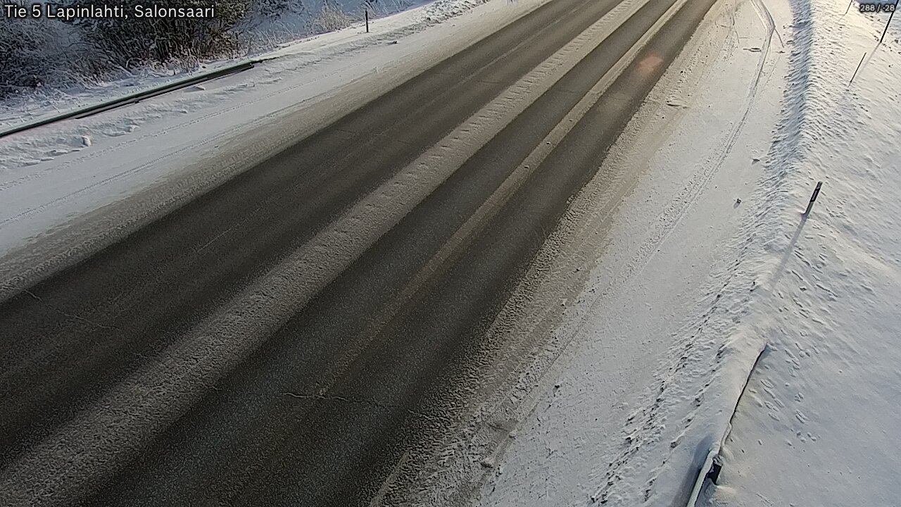 Weather Camera Image Road 5 Lapinlahti, Salonsaari, Lapinlahti, Pohjois-Savo