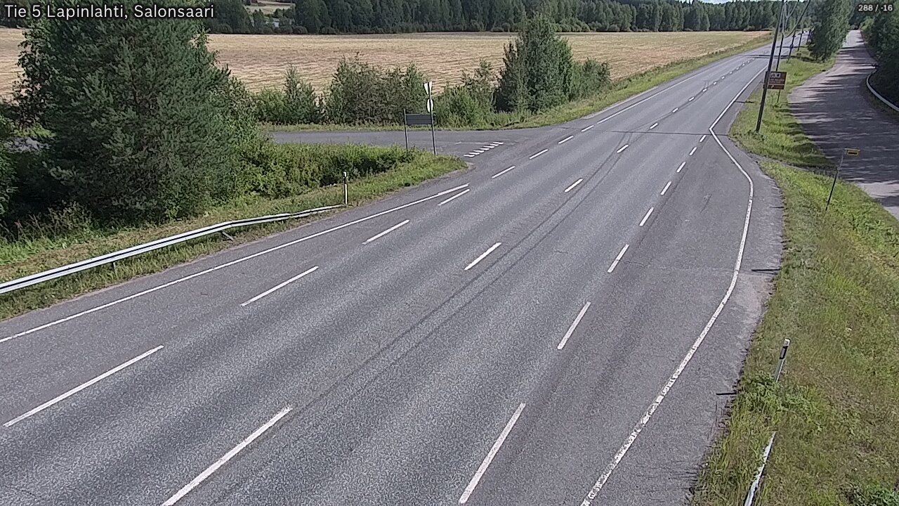 Kelikamerat Kuva Tie 5 Lapinlahti, Salonsaari, Lapinlahti, Pohjois-Savo
