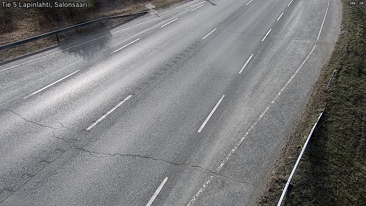 Weather Camera Image Road 5 Lapinlahti, Salonsaari, Lapinlahti, Pohjois-Savo
