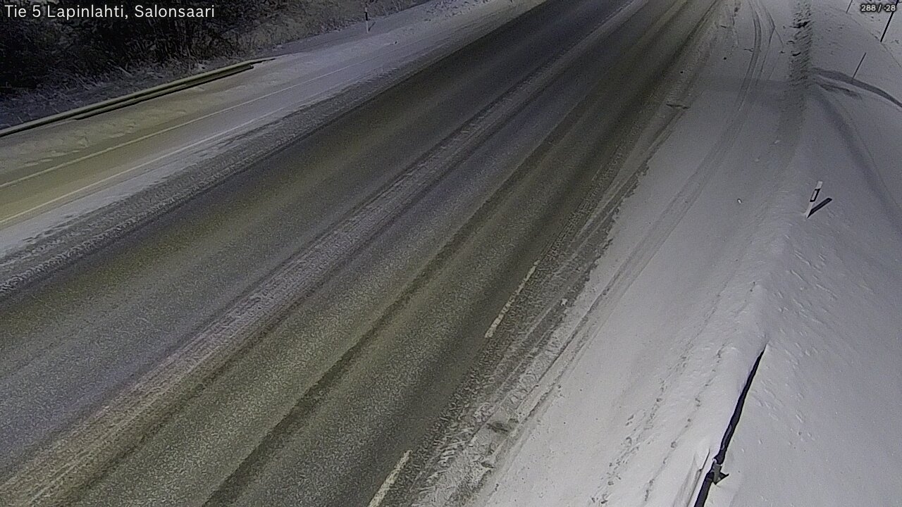 Weather Camera Image Road 5 Lapinlahti, Salonsaari, Lapinlahti, Pohjois-Savo