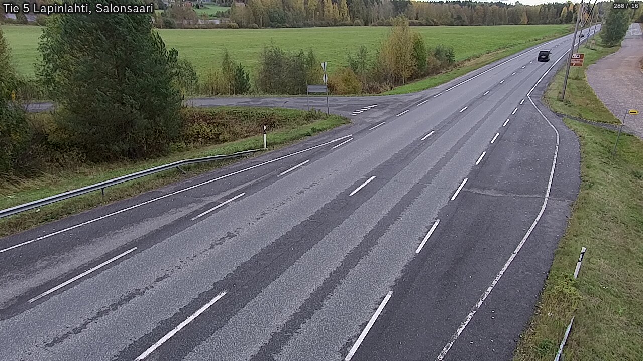 Weather Camera Image Road 5 Lapinlahti, Salonsaari, Lapinlahti, Pohjois-Savo