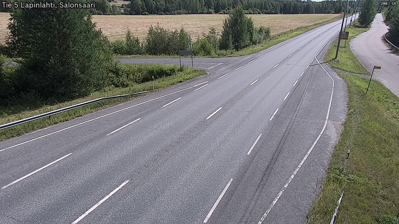 Kelikamerat Kuva Tie 5 Lapinlahti, Salonsaari, Lapinlahti, Pohjois-Savo