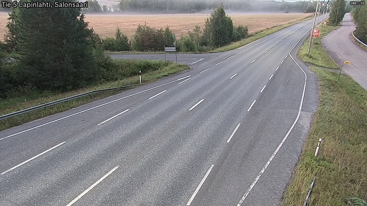 Kelikamerat Kuva Tie 5 Lapinlahti, Salonsaari, Lapinlahti, Pohjois-Savo
