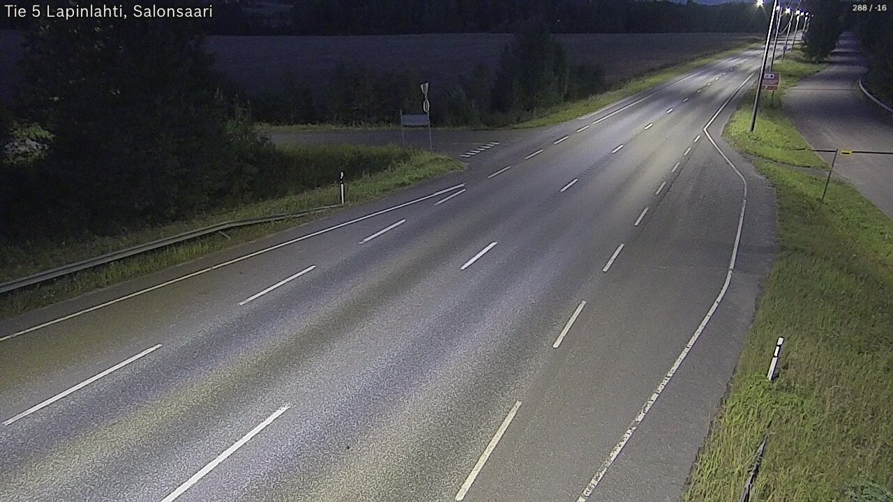 Kelikamerat Kuva Tie 5 Lapinlahti, Salonsaari, Lapinlahti, Pohjois-Savo