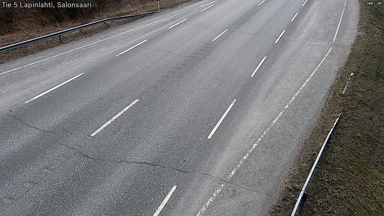 Weather Camera Image Road 5 Lapinlahti, Salonsaari, Lapinlahti, Pohjois-Savo