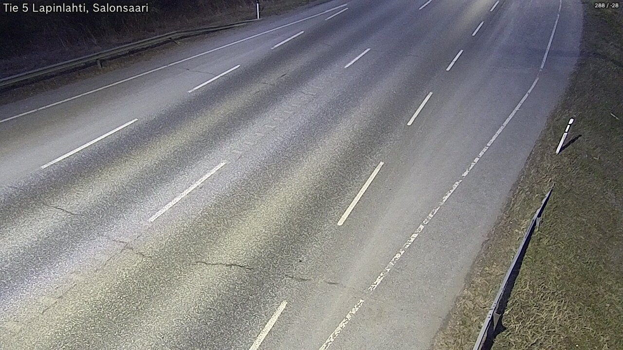 Weather Camera Image Road 5 Lapinlahti, Salonsaari, Lapinlahti, Pohjois-Savo
