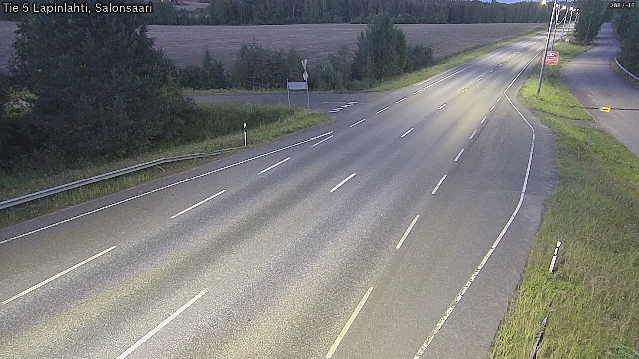Kelikamerat Kuva Tie 5 Lapinlahti, Salonsaari, Lapinlahti, Pohjois-Savo