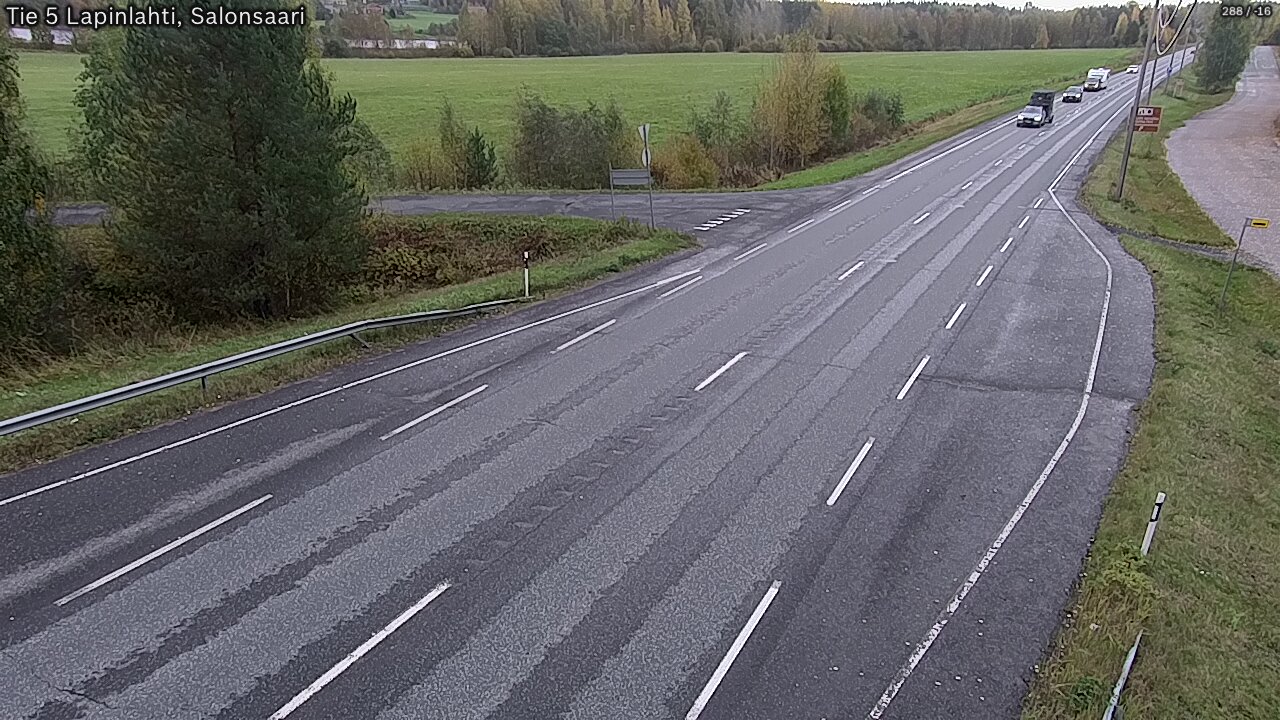 Weather Camera Image Road 5 Lapinlahti, Salonsaari, Lapinlahti, Pohjois-Savo