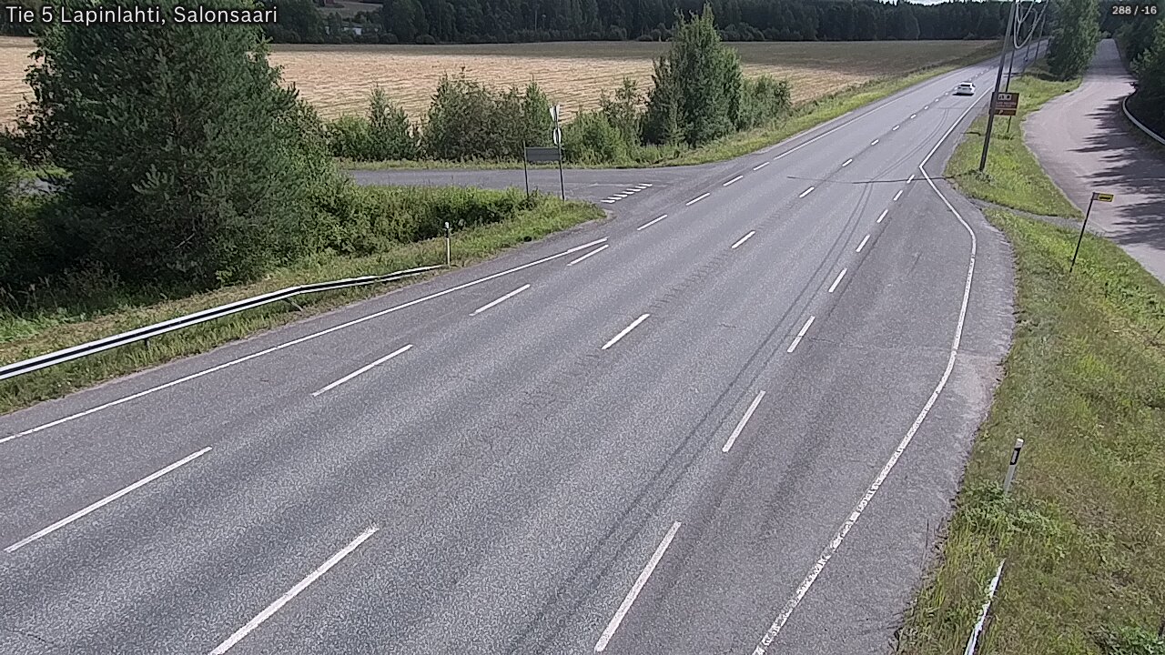 Kelikamerat Kuva Tie 5 Lapinlahti, Salonsaari, Lapinlahti, Pohjois-Savo